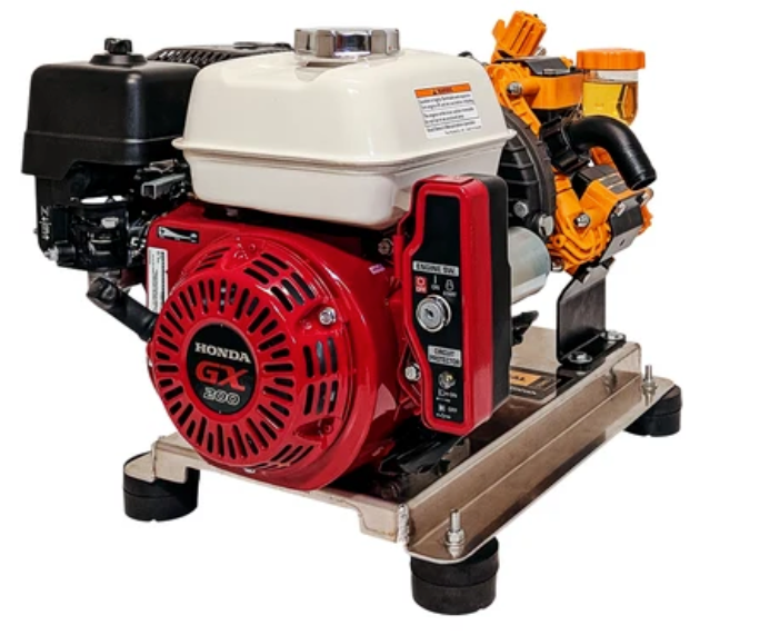 BE Power Equipment Udor Zeta 11 GPM 300 PSI Gas Soft Wash System – Honda GX200 Electric Start