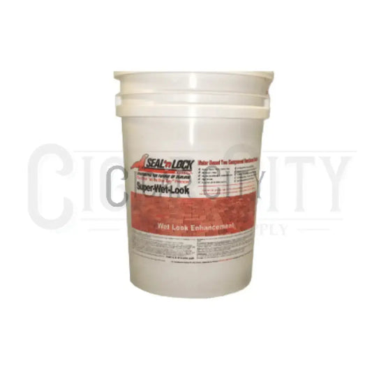 Seal 'N Lock - Super Wet Look 5 Gallon (IN STORE PICKUP ONLY)  Cigarcity Softwash.