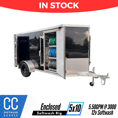 In Stock! - 2026 5x10 Enclosed Rig