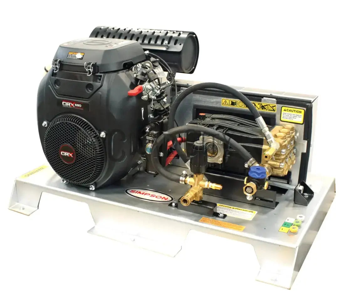 Simpson 3000 PSI at 8.0 GPM CRX® 680 with UDOR® Triplex Plunger Pump Cold Water Gas Industrial Pressure Washer 65251 FNA