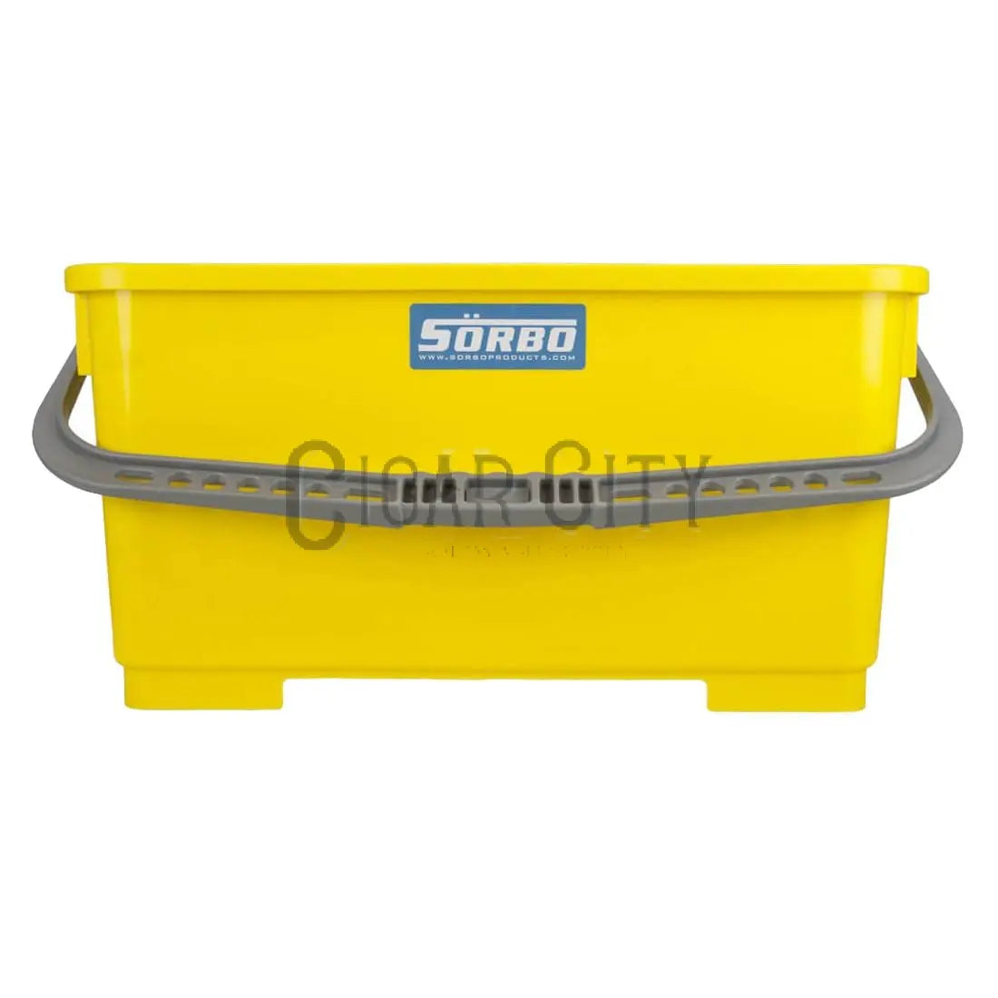 Sörbo Bucket with Clips for Squeegee and Washer for Leif Cart - 18 Inch WindowCleaner.com