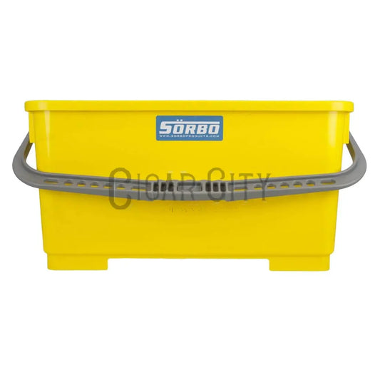 Sörbo Bucket with Clips for Squeegee and Washer for Leif Cart - 18 Inch WindowCleaner.com