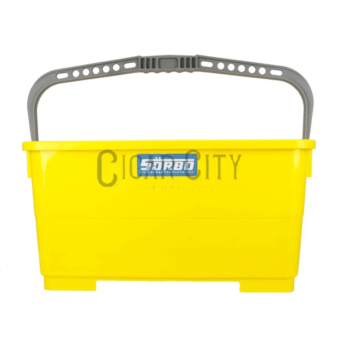 Sörbo Bucket with Clips for Squeegee and Washer for Leif Cart - 18 Inch WindowCleaner.com
