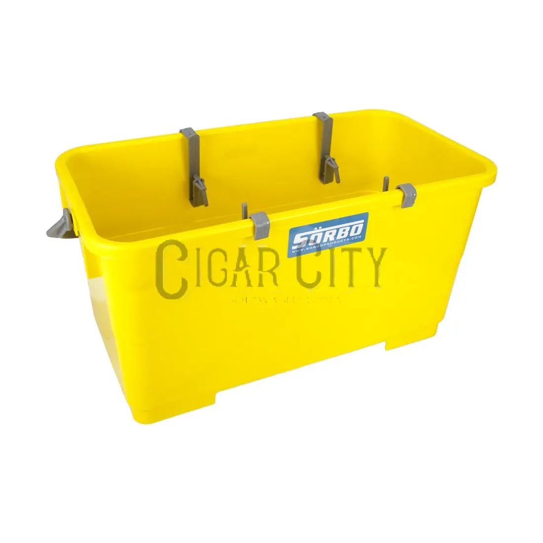Sörbo Bucket with Clips for Squeegee and Washer for Leif Cart - 18 Inch WindowCleaner.com