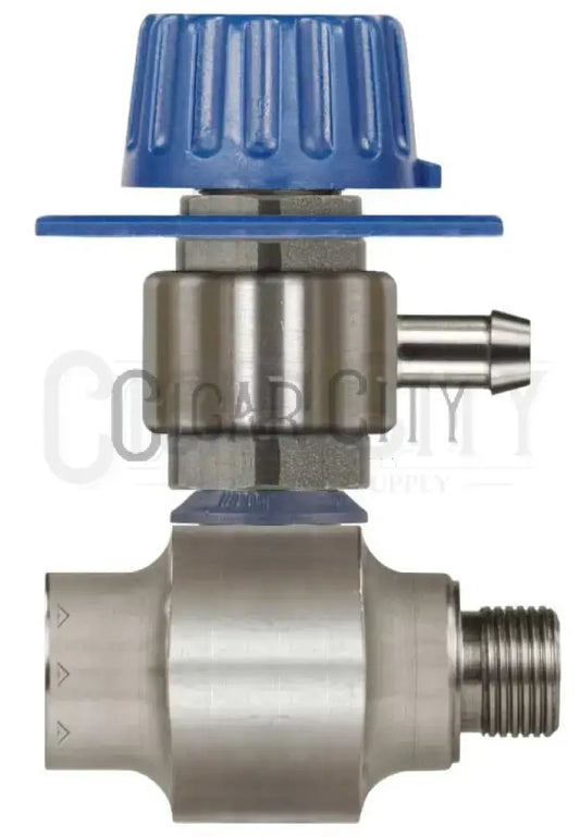 Suttner ST-160M Stainless Single Chemical Injector w/Metering Valve, #6.0, 3/8" 200160605  Cigarcity Softwash.
