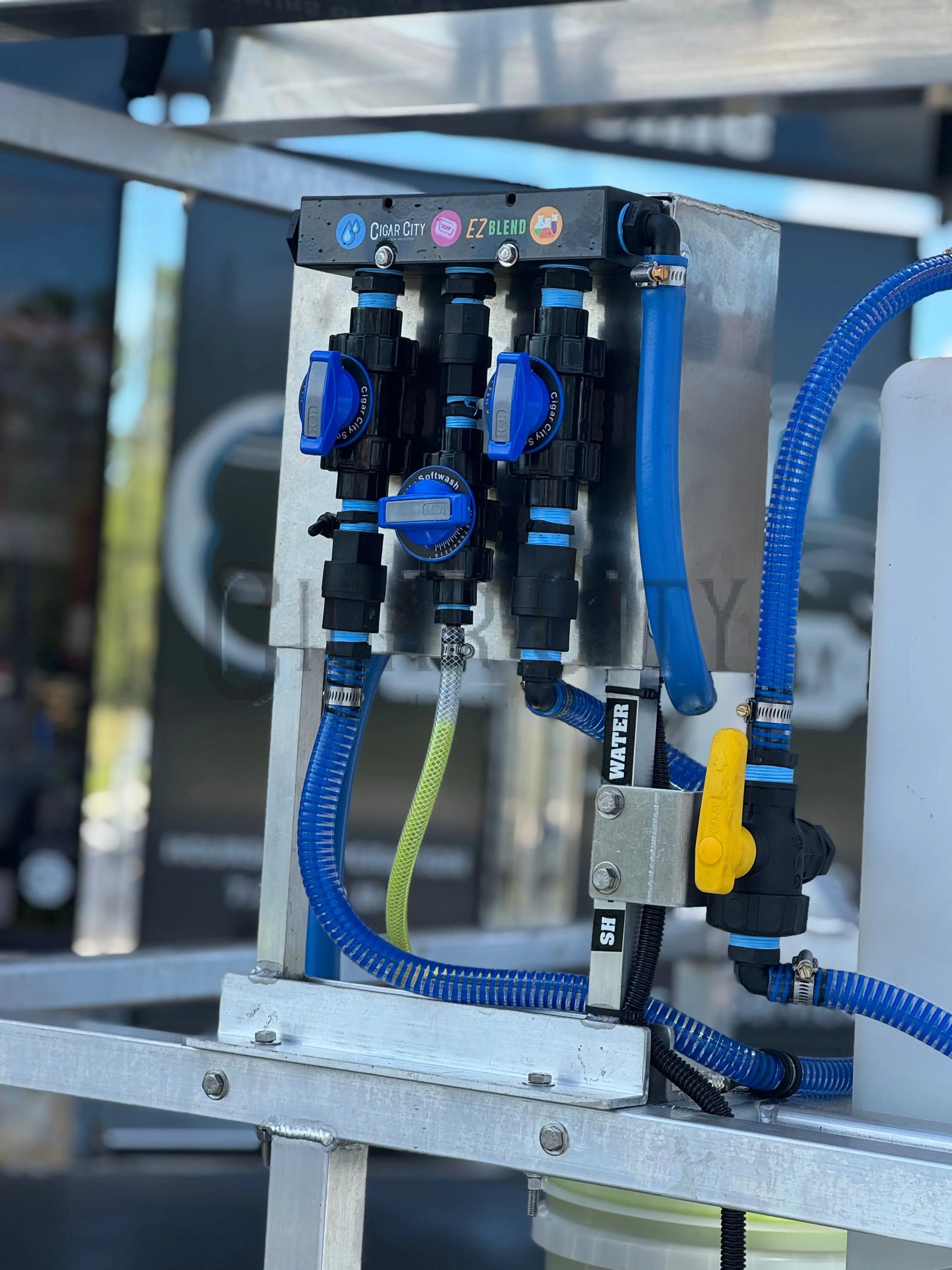 The Micro Series - 5x10 Aluminum Pressure & Softwash Trailer Cigarcity Softwash