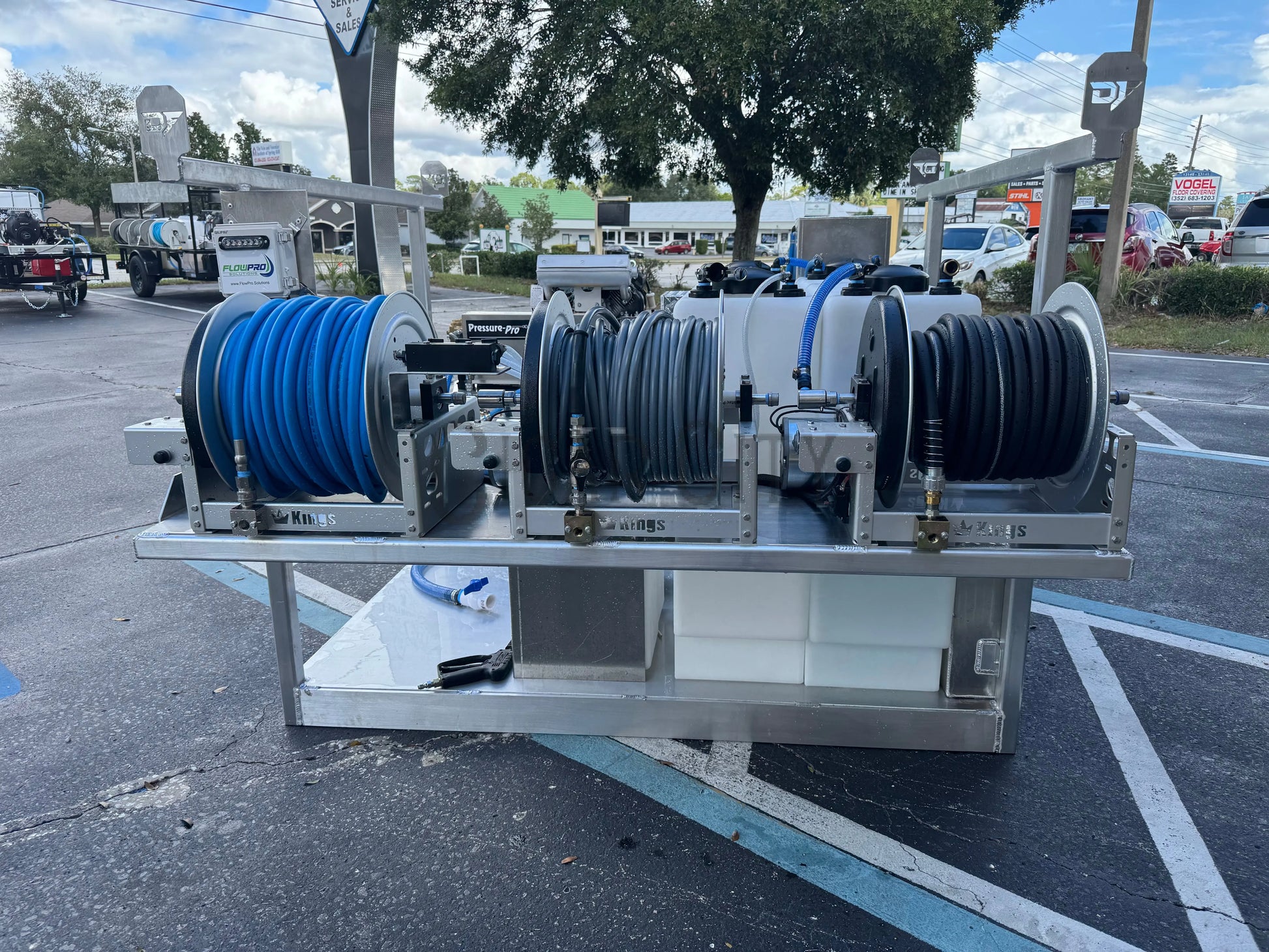 The Stallion 5.5' Pressure & Soft Washing Truck Bed Skid Cigarcity Softwash