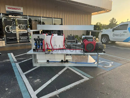 The Stallion XL 8' Pressure & Soft Washing Truck Bed Skid Complete Rigs Cigarcity Softwash.