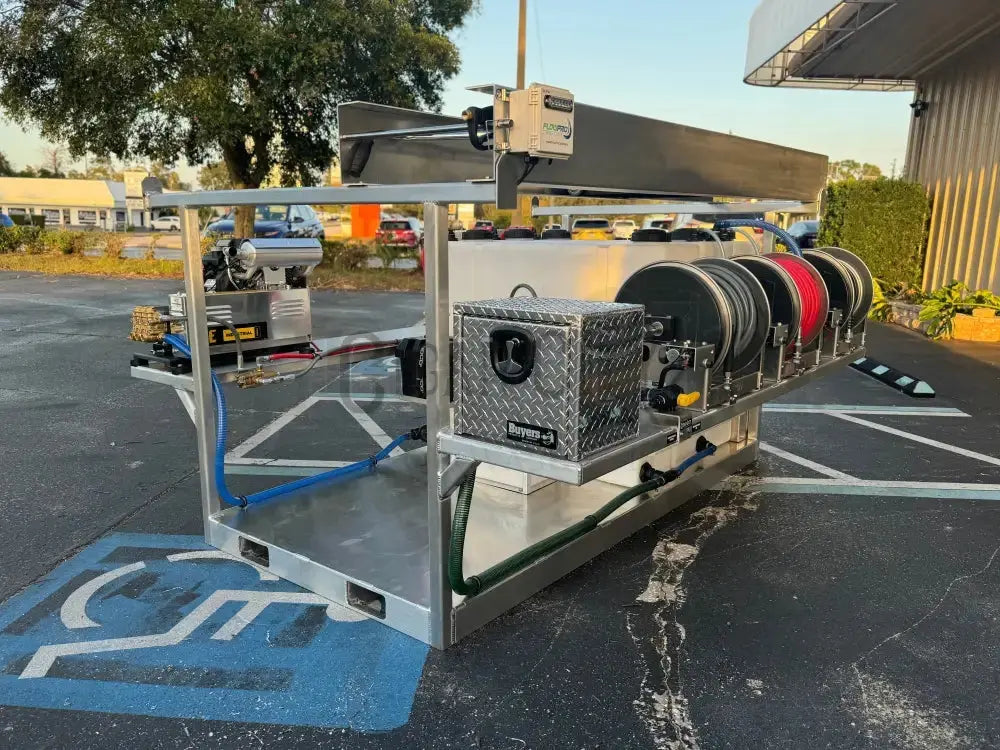 The Stallion XL 8' Pressure & Soft Washing Truck Bed Skid Complete Rigs Cigarcity Softwash.