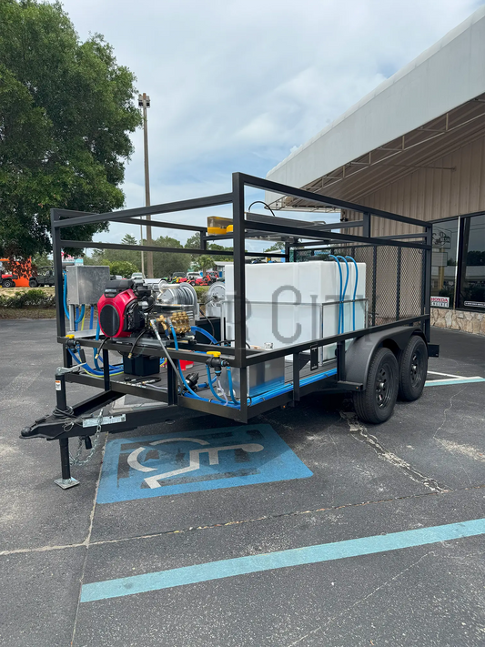 The Starter Series - Tandem Axle Pressure Washing Trailer - Cigarcity Softwash