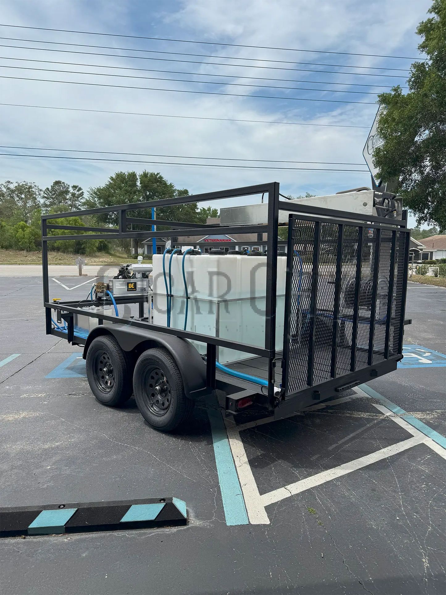 The Starter Series - Tandem Axle Pressure Washing Trailer - Cigarcity Softwash