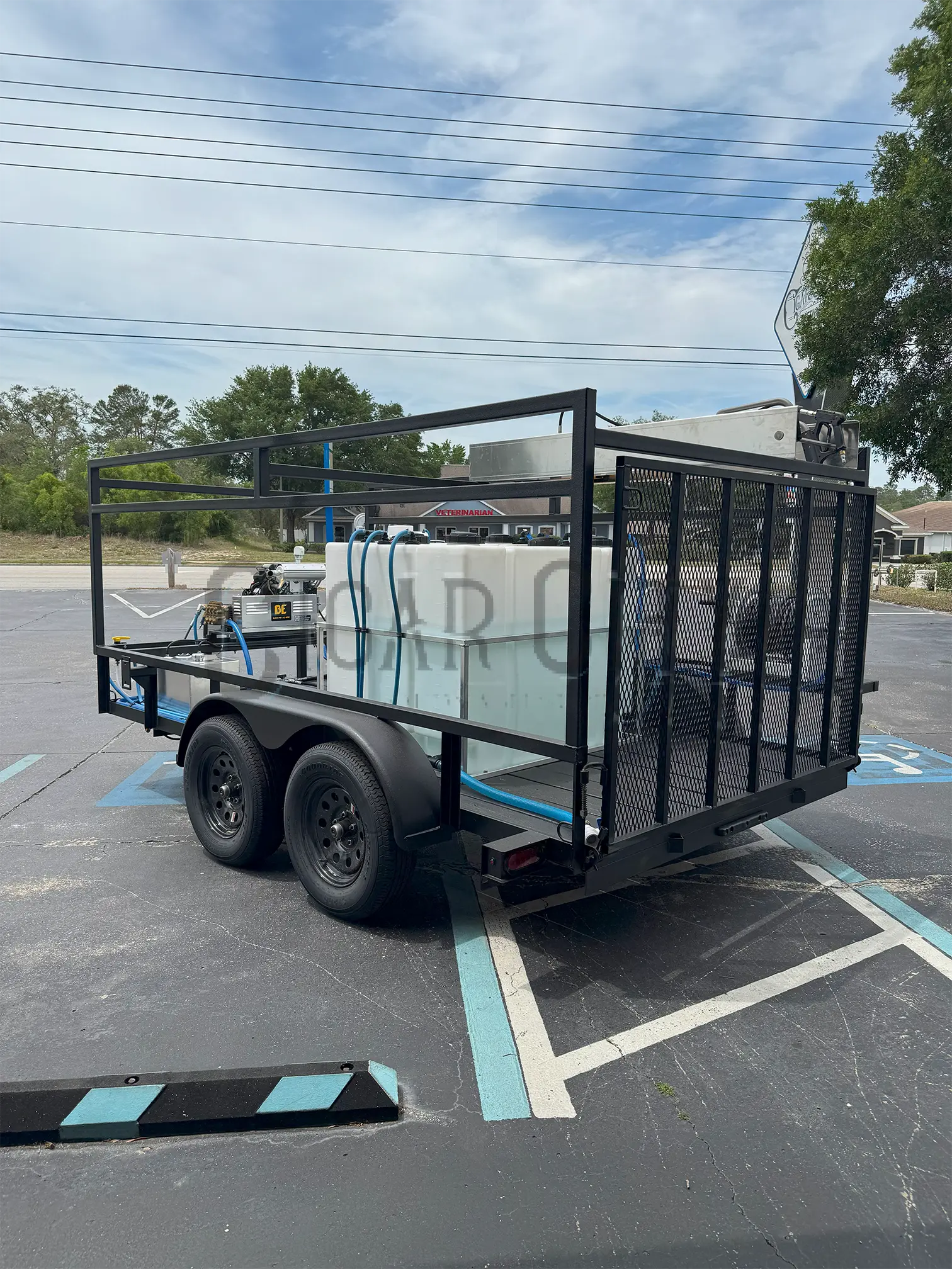 The Starter Series - Tandem Axle Pressure Washing Trailer - Cigarcity Softwash