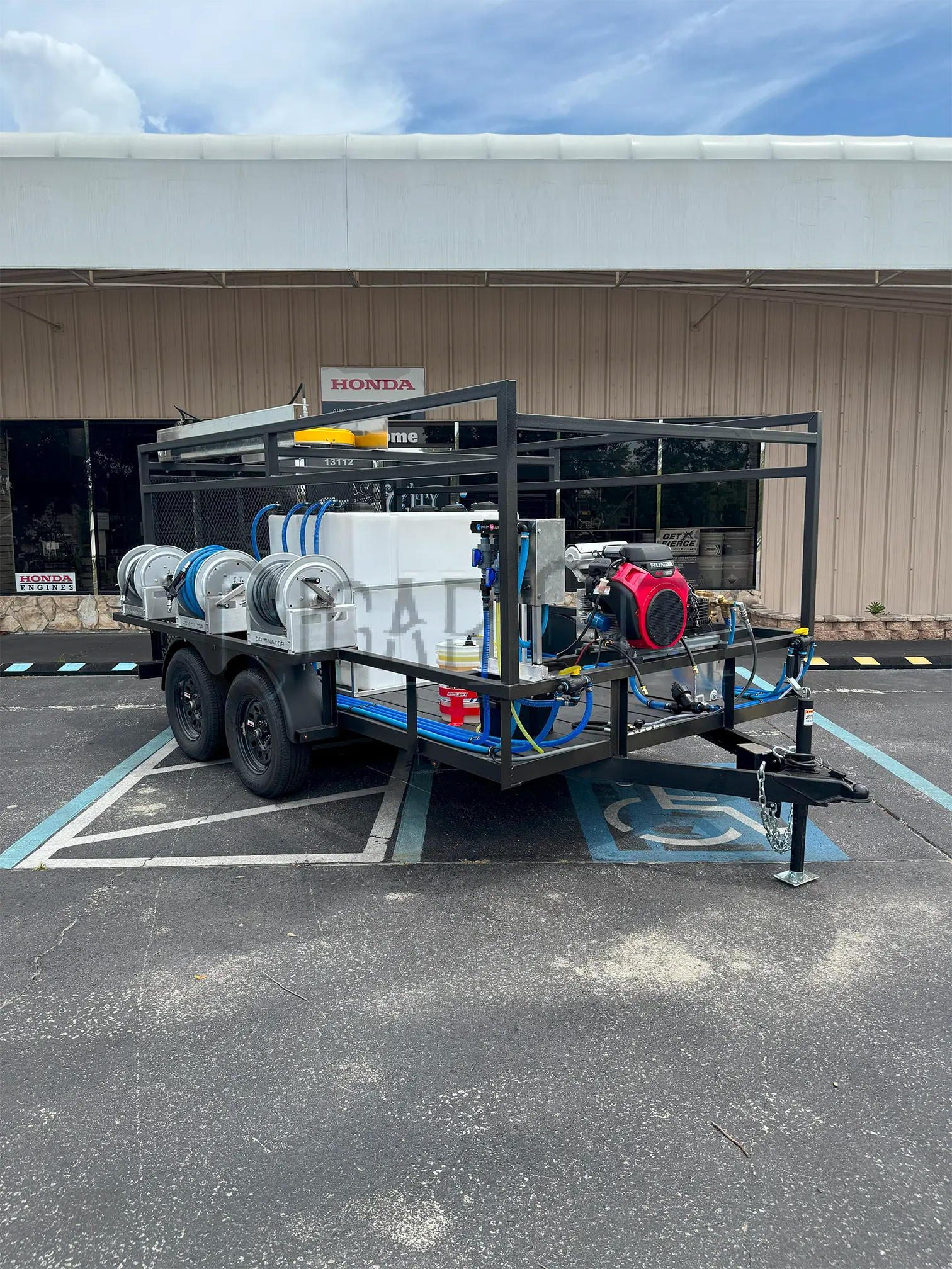 The Starter Series - Tandem Axle Pressure Washing Trailer - Cigarcity Softwash