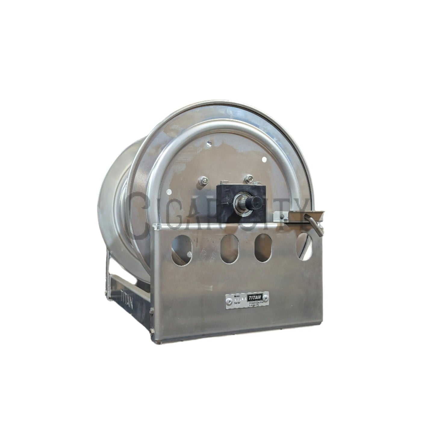 Titan 12" Manual Reel, 1/2" Manifold 4312S - Cigarcity Softwash