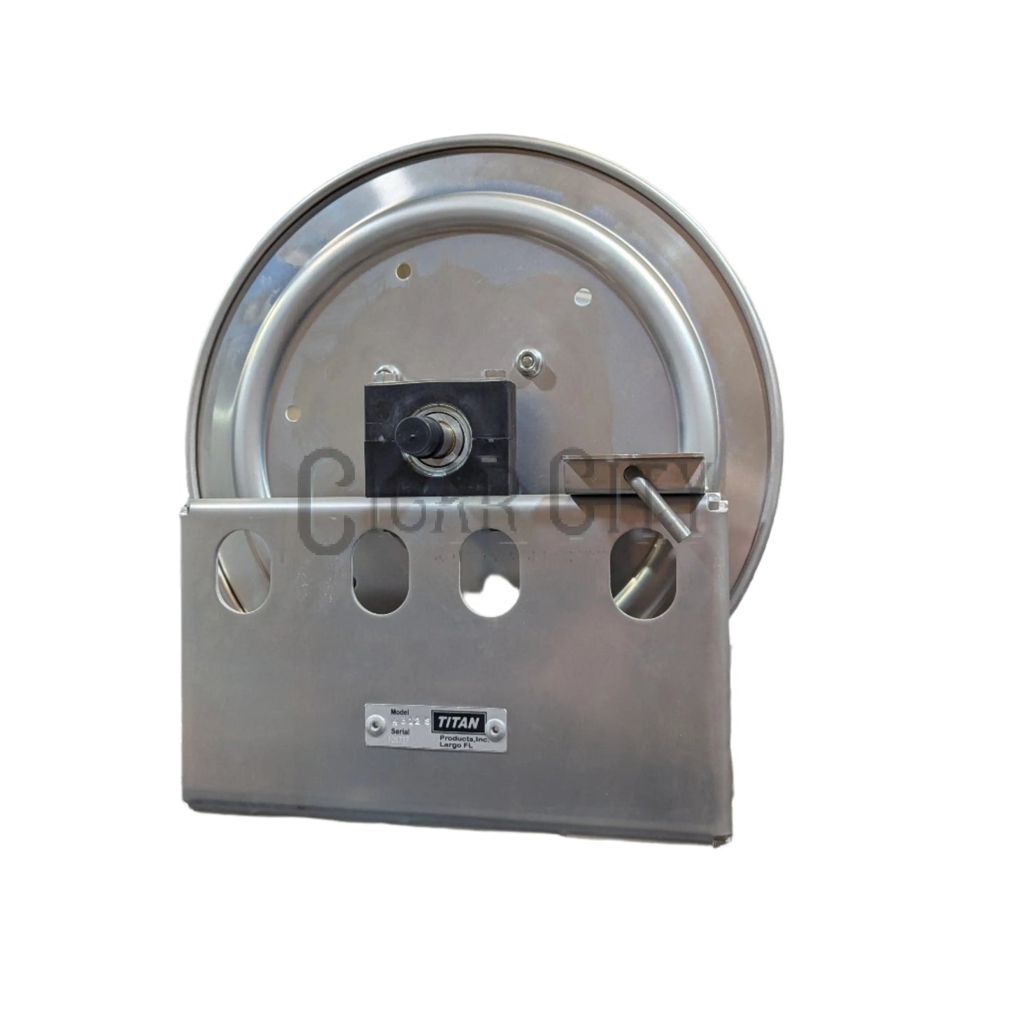 Titan 12" Manual Reel, 1/2" Manifold 4312S - Cigarcity Softwash