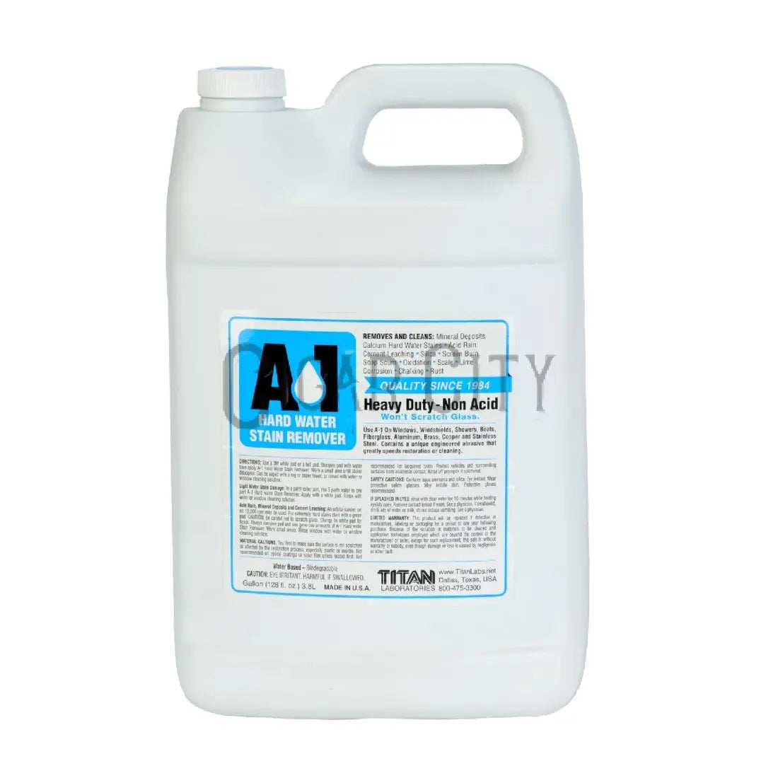 Titan A-1 Hard Water Stain Remover WindowCleaner.com