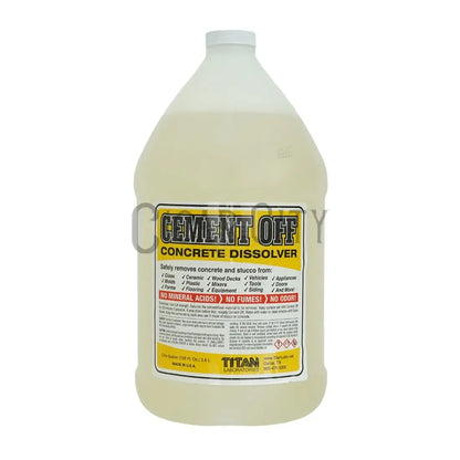 Titan Cement Off Solvent WindowCleaner.com