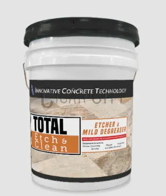 Total Etch & Clean - Etching & Cleaning Concrete Surfaces 5 Gallon (740-5G) (Copy) ICT