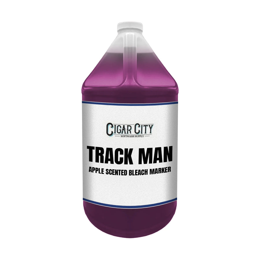 TrackMan Apple Bleach Marker Chemicals Cigarcity Softwash.