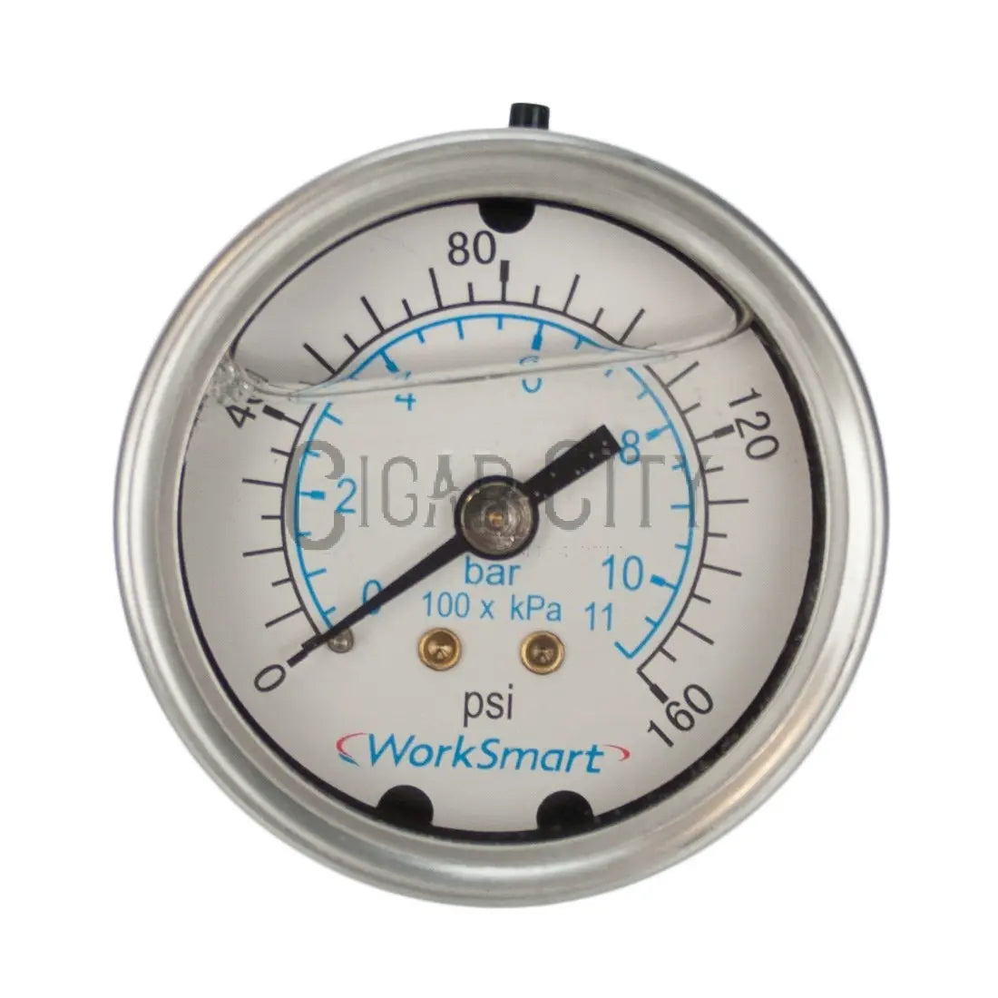 Tucker 0-160 PSI Liquid Filled Pressure Gauge WindowCleaner.com
