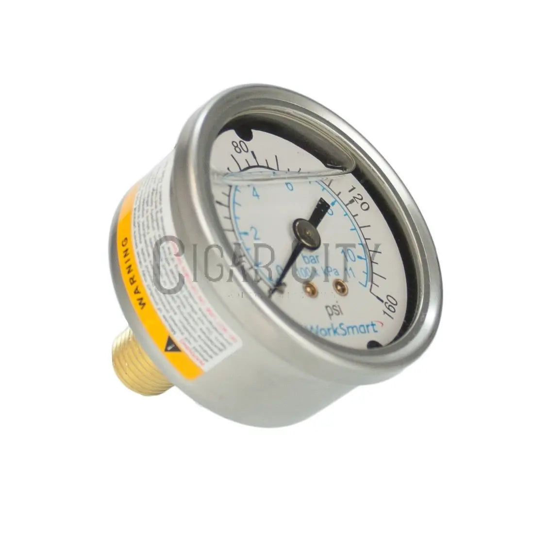 Tucker 0-160 PSI Liquid Filled Pressure Gauge WindowCleaner.com