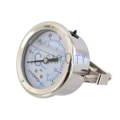 Tucker 0-160 PSI Liquid Filled Pressure Gauge WindowCleaner.com