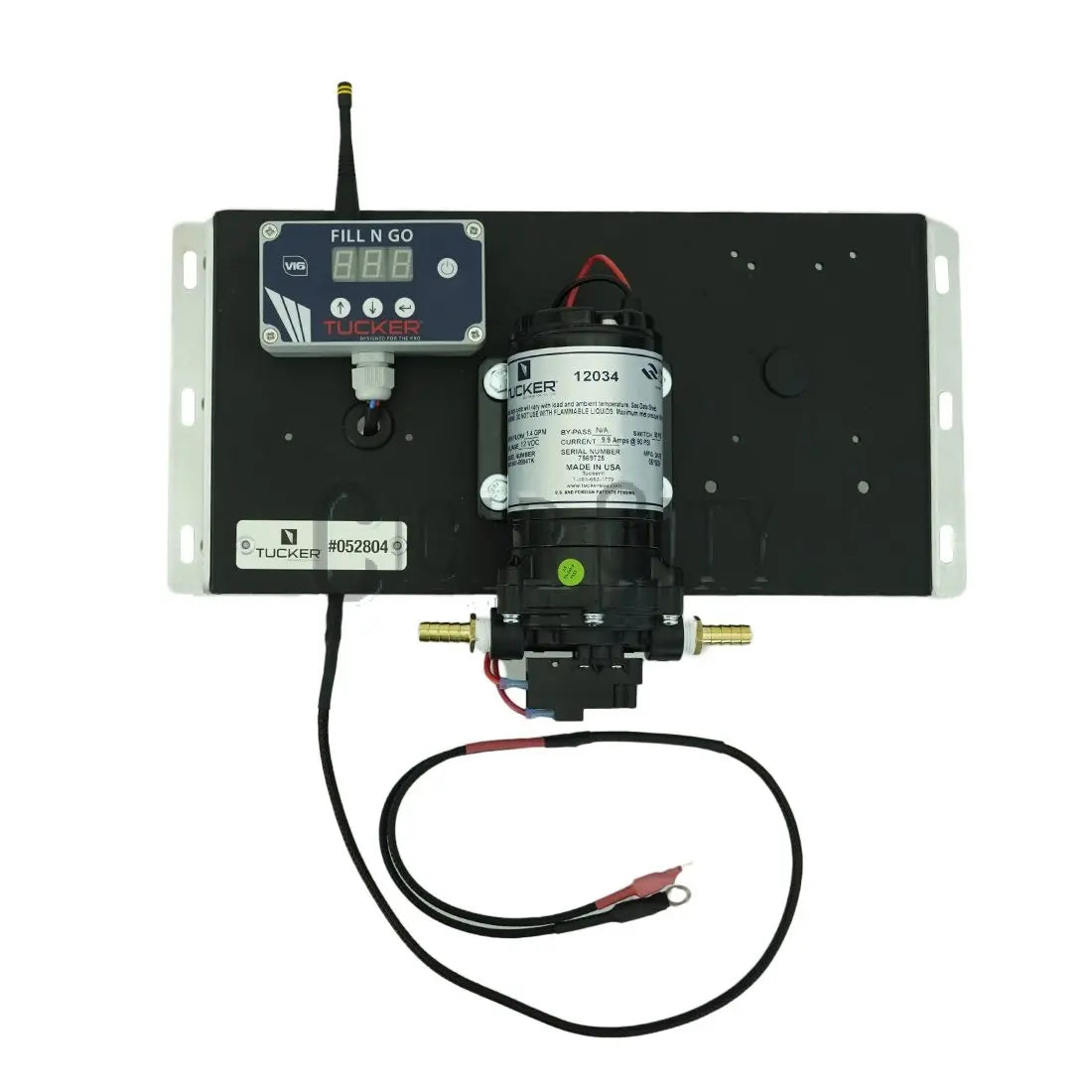 Tucker Delivery Panel - 12v with Remote WindowCleaner.com