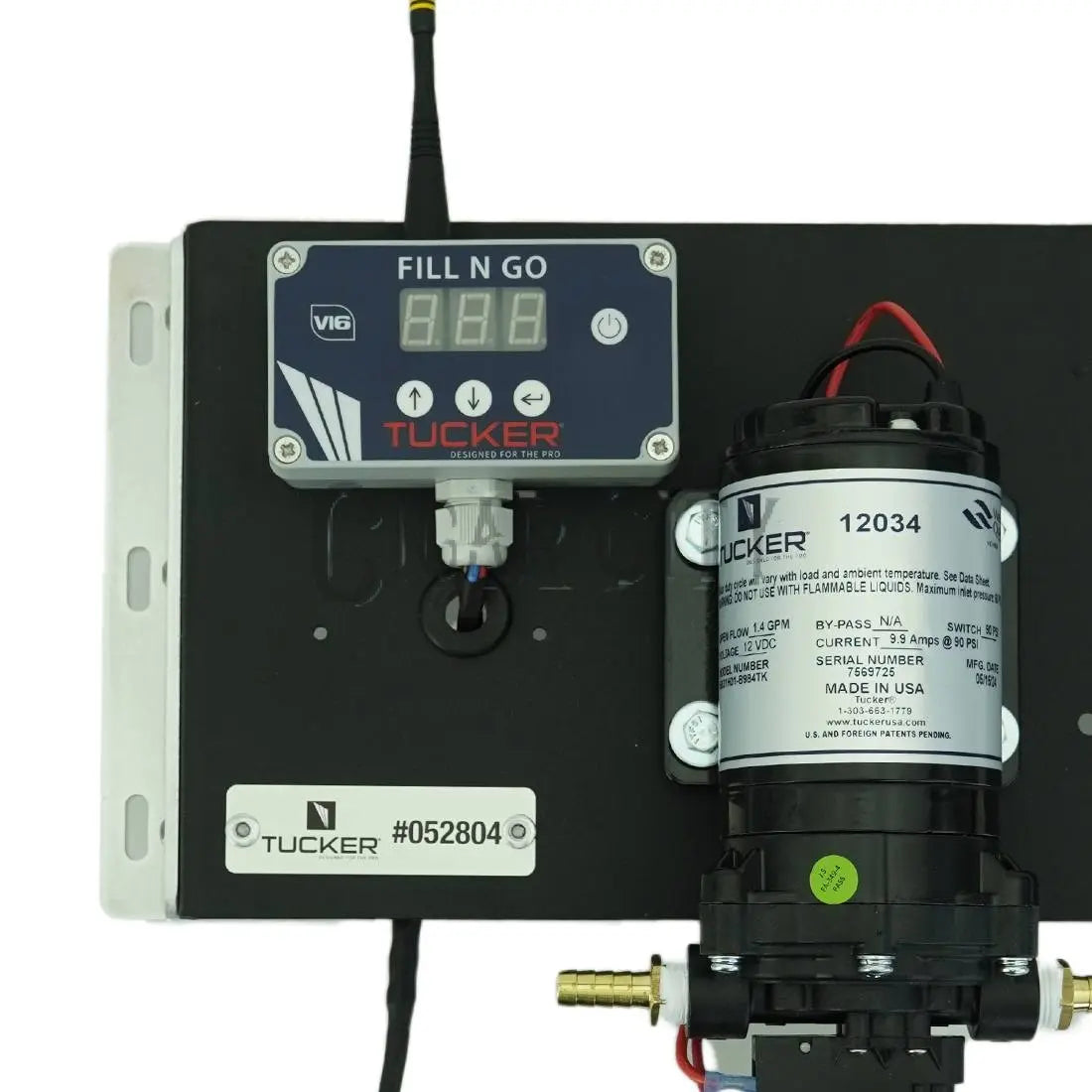 Tucker Delivery Panel - 12v with Remote WindowCleaner.com