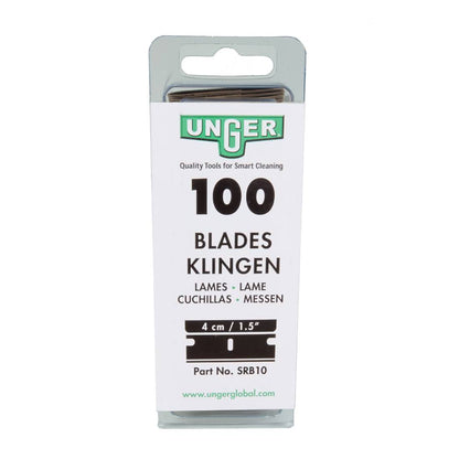 Unger Single Edge Replacement Blades - 1.5 Inch WindowCleaner.com