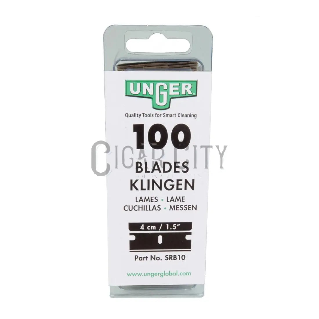 Unger Single Edge Replacement Blades - 1.5 Inch WindowCleaner.com