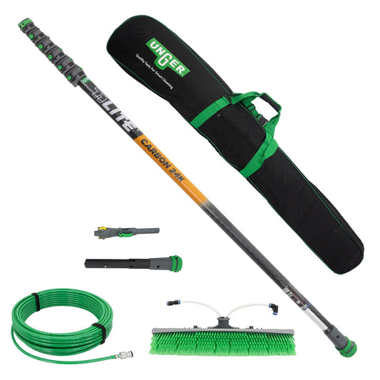 Unger nLITE Carbon 24K Kit - 39 Feet WindowCleaner.com