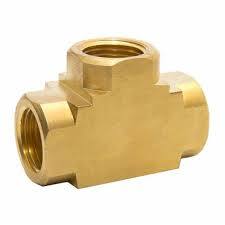 1/4″ Brass Tee – NPT Female Threaded – Model 2072