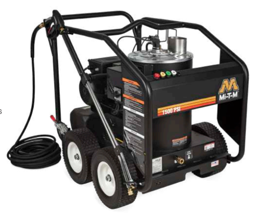 Mi-T-M DHS Series Hot Water Pressure Washer - 2.0gpm, 1000PSI, General Pump DH-1002-SE0E1G