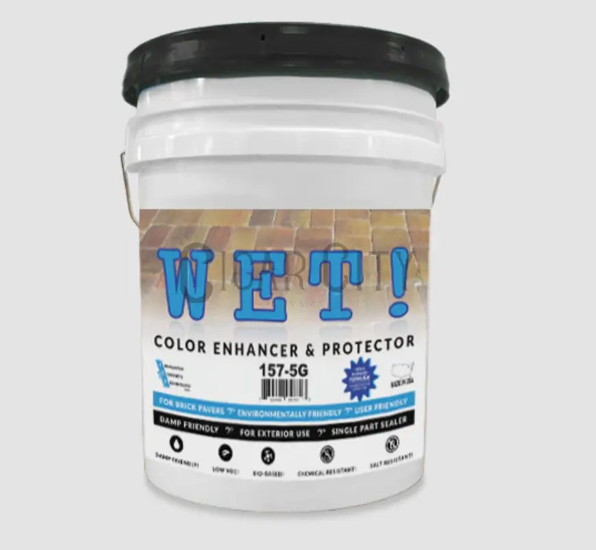 WET! - Ready-to-Use Wet Look Concrete Sealer High Gloss 1 Gallon (157-1G) ICT