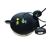Big Guy softwash surface cleaner with wheels and hose connection for pressure washing