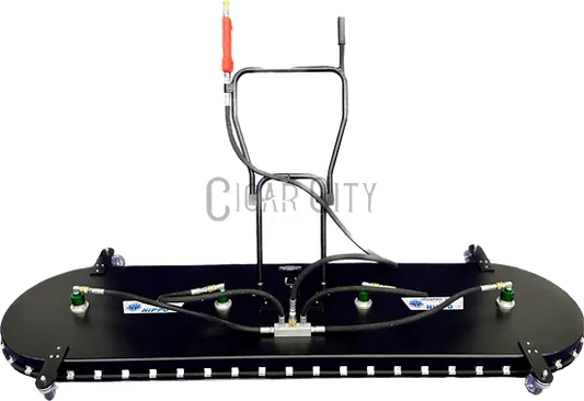 Whisper Wash Big Hippo 8' Surface Cleaner – Aluminum 2-Tip Bar | BH800-HFAL Whisper Wash