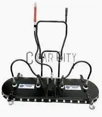 Whisper Wash Lil Hippo 5' Surface Cleaner – Hydro-Flow Aluminum 2-Tip Bar | LH500-HFAL Whisper Wash