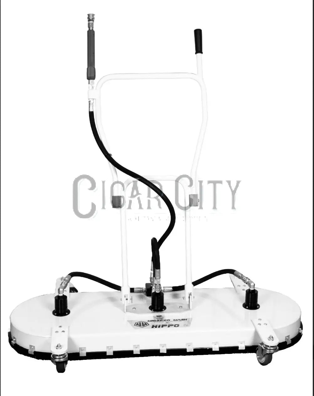 Whisper Wash Speedy Hippo 49 Inch Surface Cleaner with Tri-Swivel Technology | High-Flow 12+ GPM Commercial Surface Cleaner Cigarcity Softwash