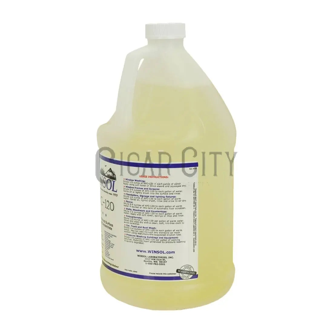 Winsol APC-120 Window Cleaning Concentrate WindowCleaner.com