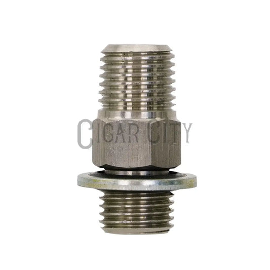 X-Jet BSPP Fitting Adapter, 1/4" Male BSPP x 1/4" Male NPT WindowCleaner.com