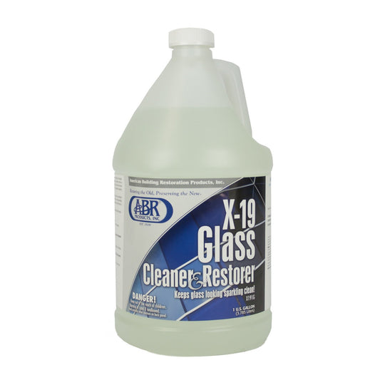 American Building Restoration X-19 Glass Cleaner and Restorer WindowCleaner.com