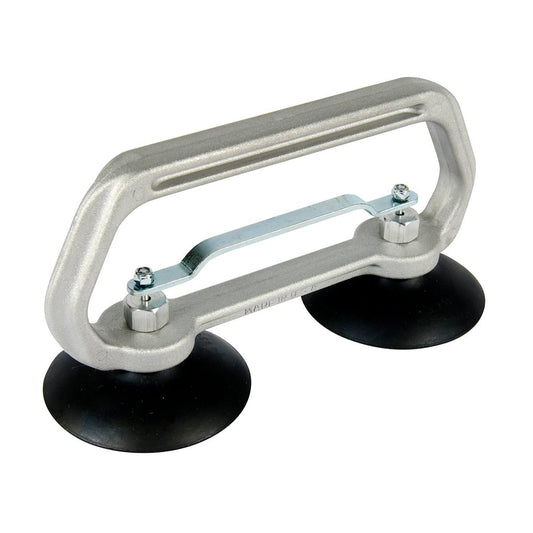 All-Vac Double Cup Lifter - Steel Fittings - 4 Inch WindowCleaner.com