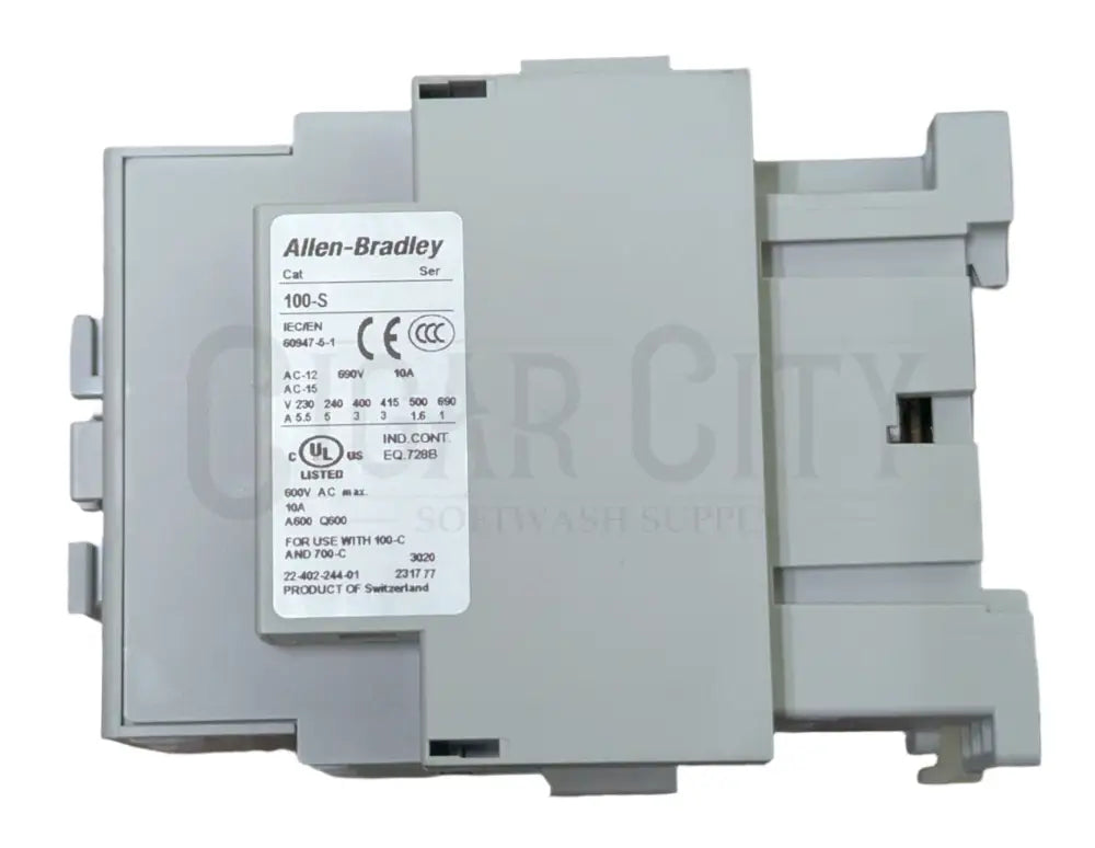 Allen-Bradley 100-C30KJ10 Contactor  Cigarcity Softwash.