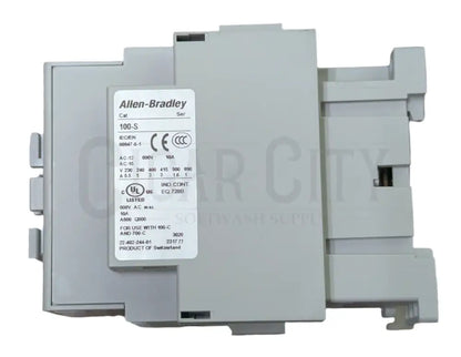 Allen-Bradley 100-C30KJ10 Contactor  Cigarcity Softwash.