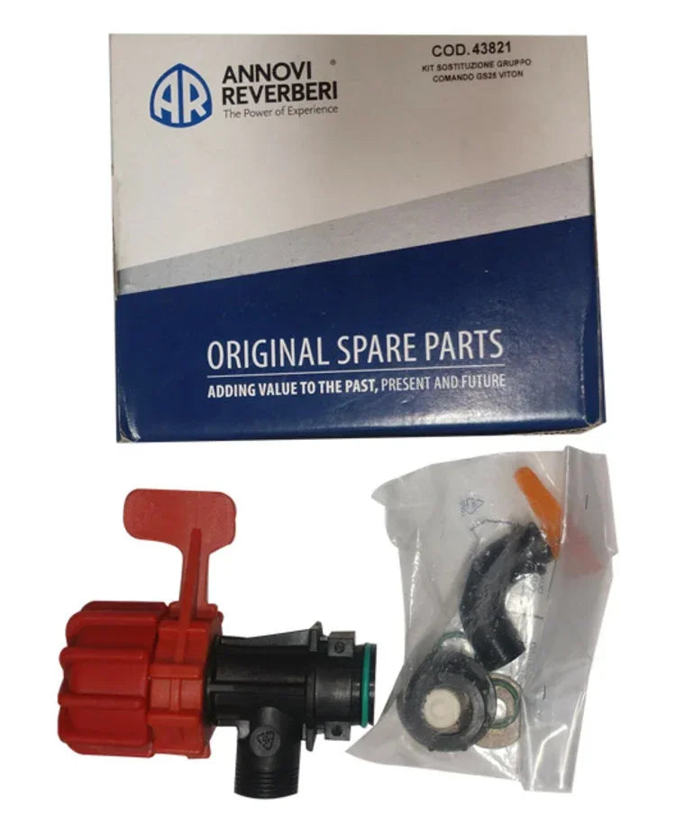 AnnoVi Reverberi GS25 Viton replacement kit with red valve and spare parts for softwash equipment