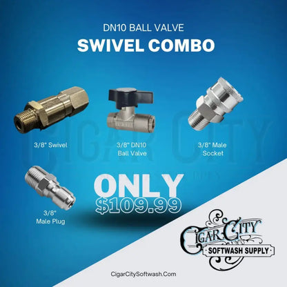Ball Valve Swivel Combo Fittings Cigarcity Softwash.