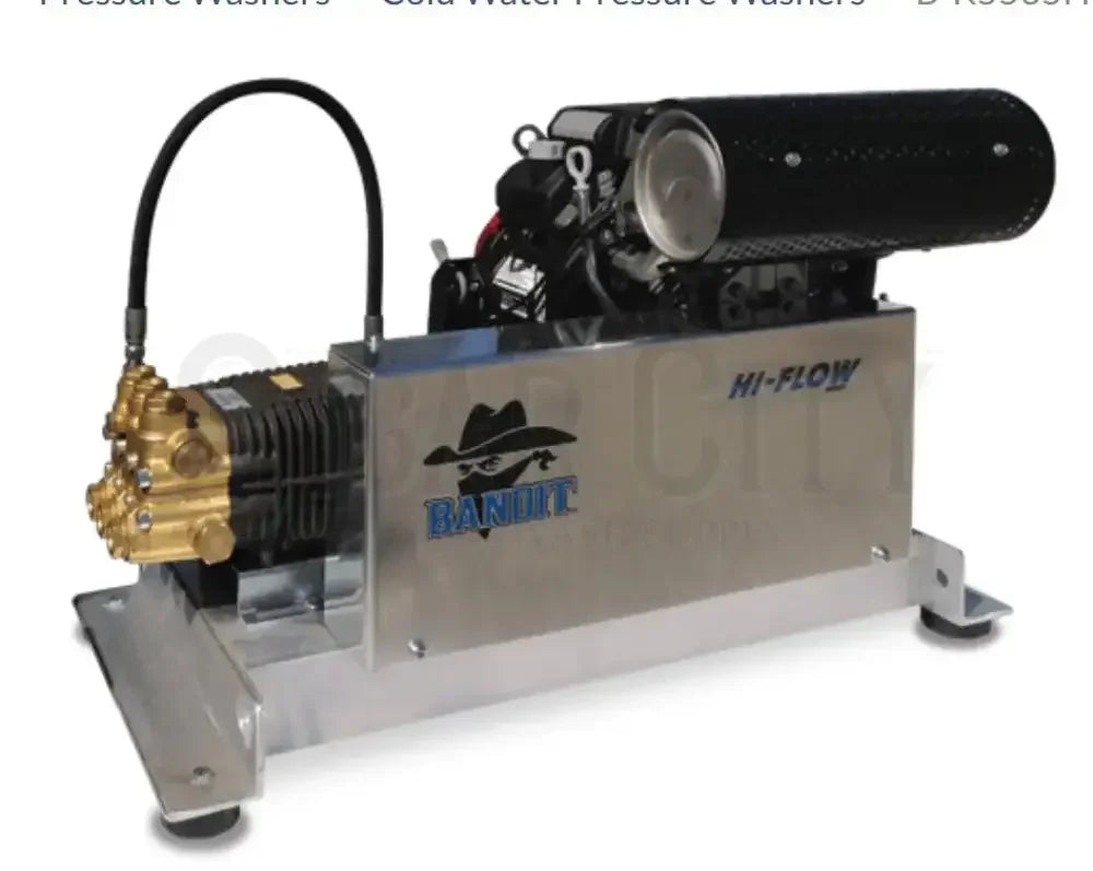 Bandit 10GPM at 3500 psi Honda IGX800 With General Pump B-K1035HG Pressure Washers Cigarcity Softwash.
