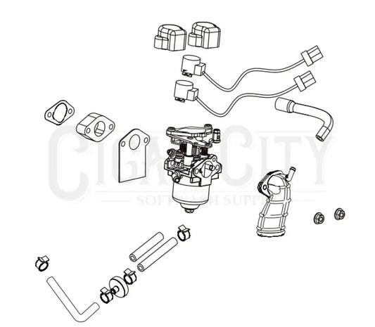 BE Carburetor BE4700id Generator 85.561.054  Cigarcity Softwash.
