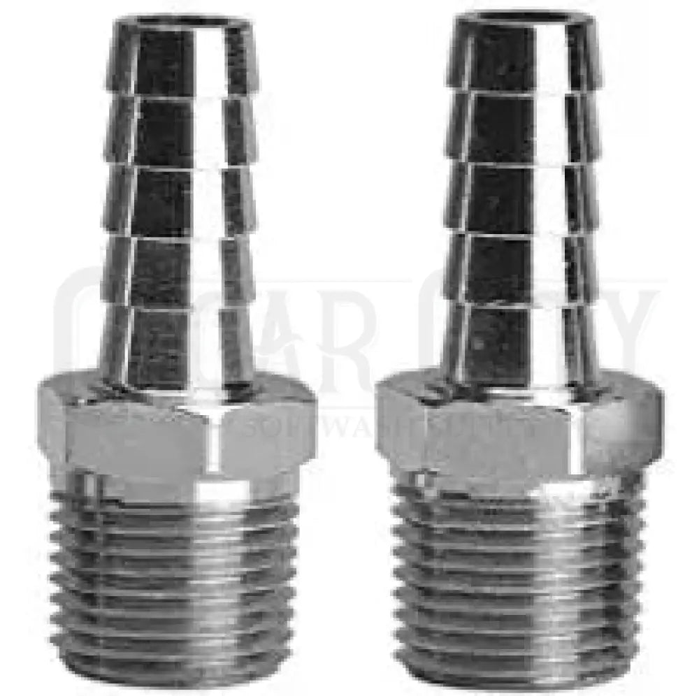 Brass & Stainless Hose Barbs  Cigarcity Softwash.