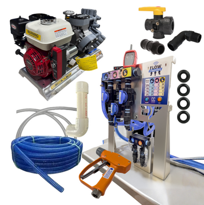 FlowCommander Comet P40 Electric Start Installation Bundle